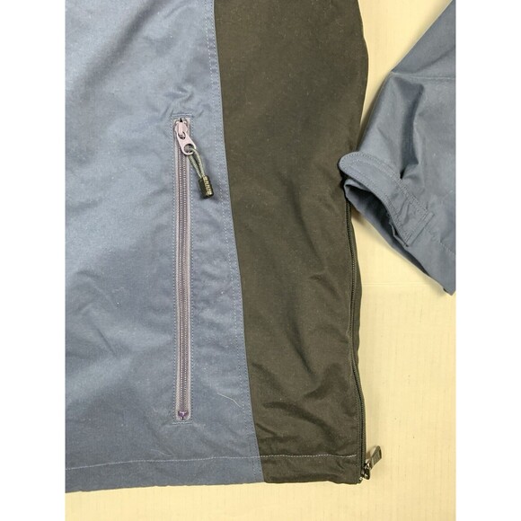 Peak Performance Windstopper Jacket Size XL 1/2 Zip Blue Black Sweden Mesh Lined - Picture 4 of 12